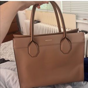 Karen millen NWT real leather bag many compartments and lots of storage